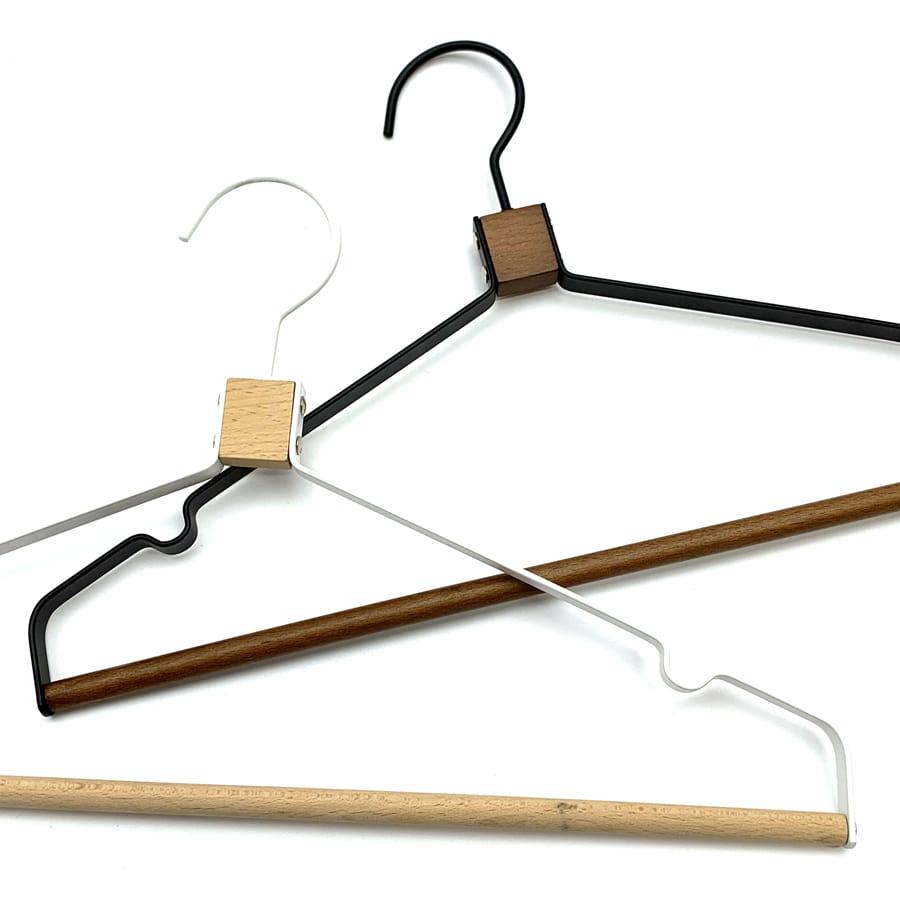 【5本セット】アイアンウッドハンガー｜IRON WOOD HANGER｜レトロ アメリカン ヴィンテージ インダストリアル 男前 ハンガー メンズ 服 |  | 05