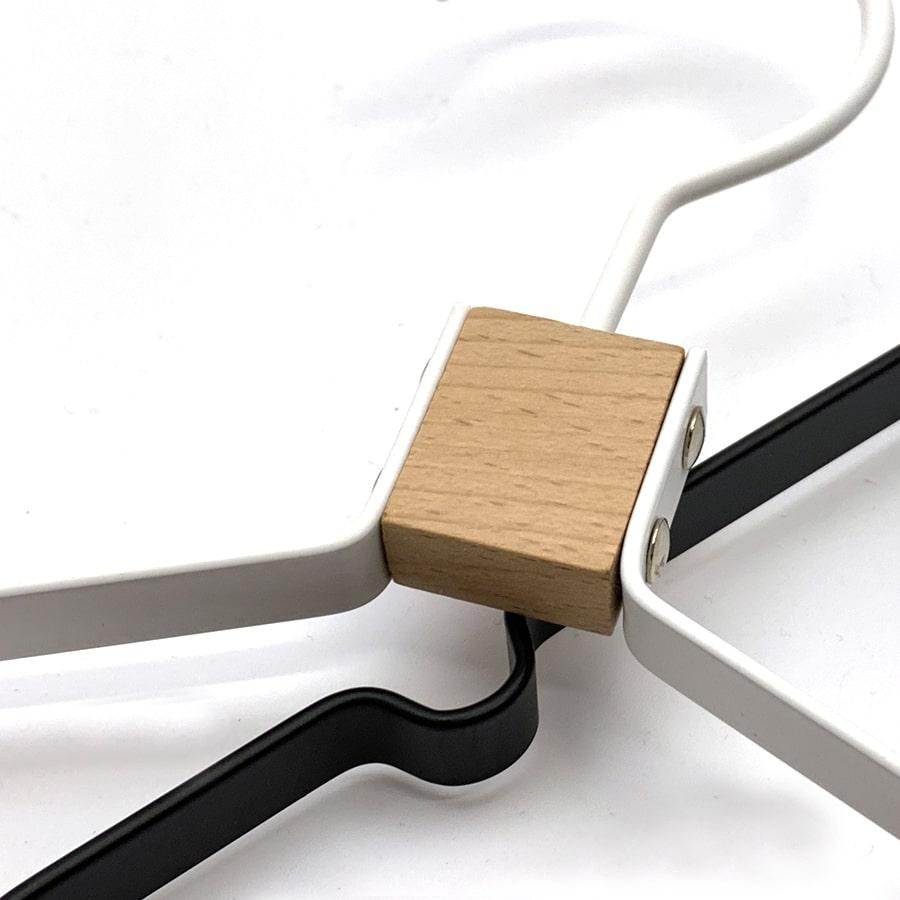 5本セット】アイアンウッドハンガー｜IRON WOOD HANGER｜レトロ