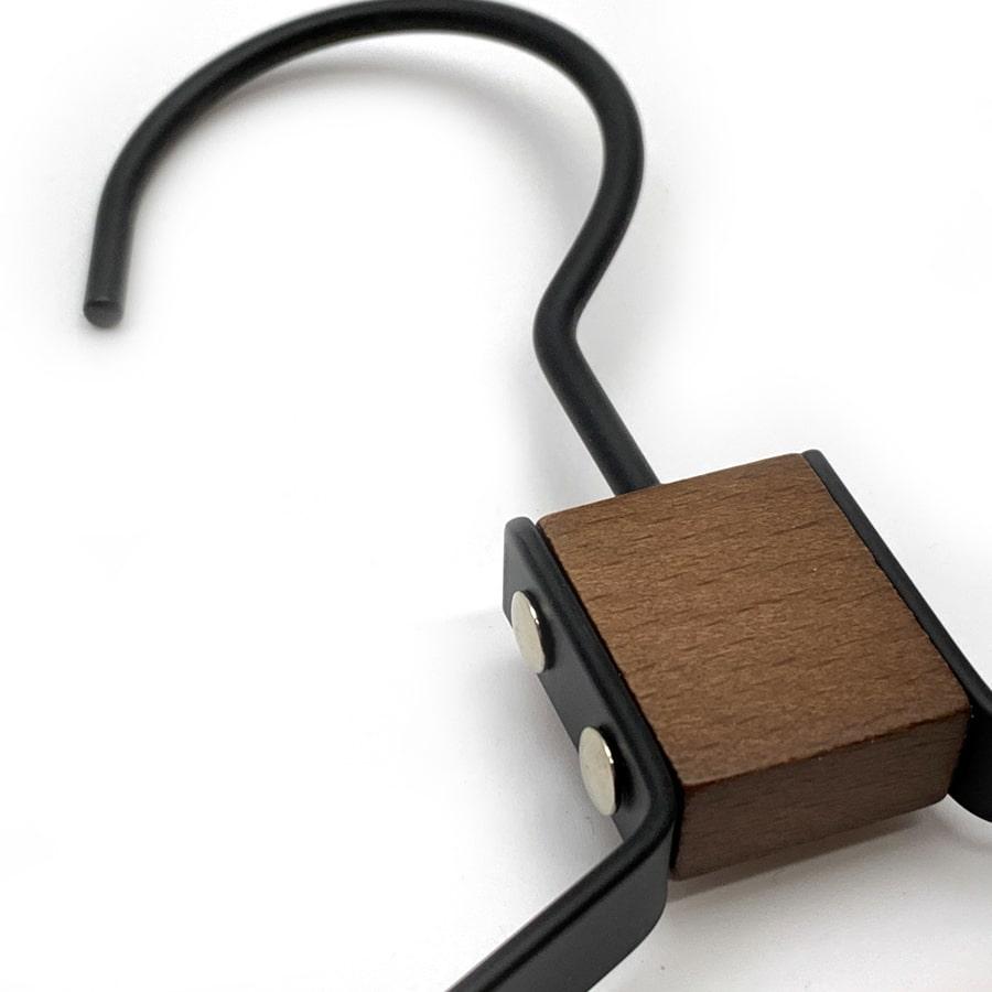 【5本セット】アイアンウッドハンガー｜IRON WOOD HANGER｜レトロ アメリカン ヴィンテージ インダストリアル 男前 ハンガー メンズ 服 |  | 07