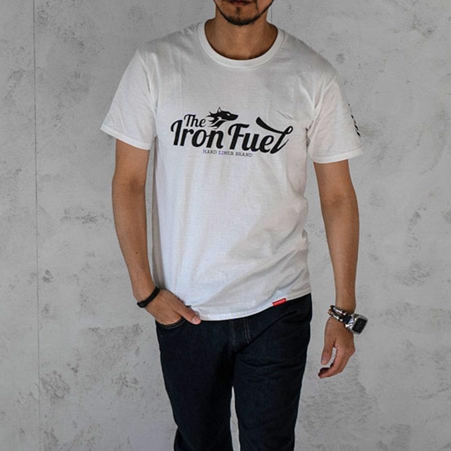 オリジナル ロゴ Tシャツ ｜THE IRON FUEL ORIGINAL LOGO T-SHIRT｜綿100% コットン メンズ カッコいい ロゴ |  | 01
