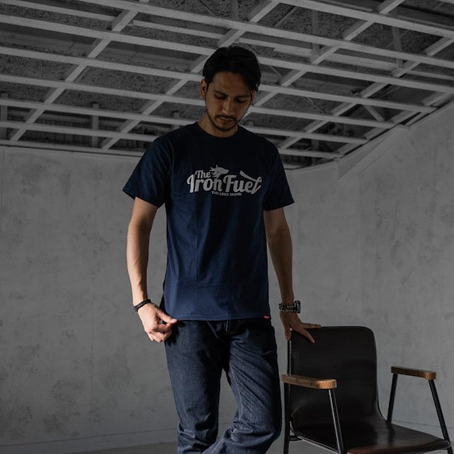 オリジナル ロゴ Tシャツ ｜THE IRON FUEL ORIGINAL LOGO T-SHIRT｜綿100% コットン メンズ カッコいい ロゴ |  | 02
