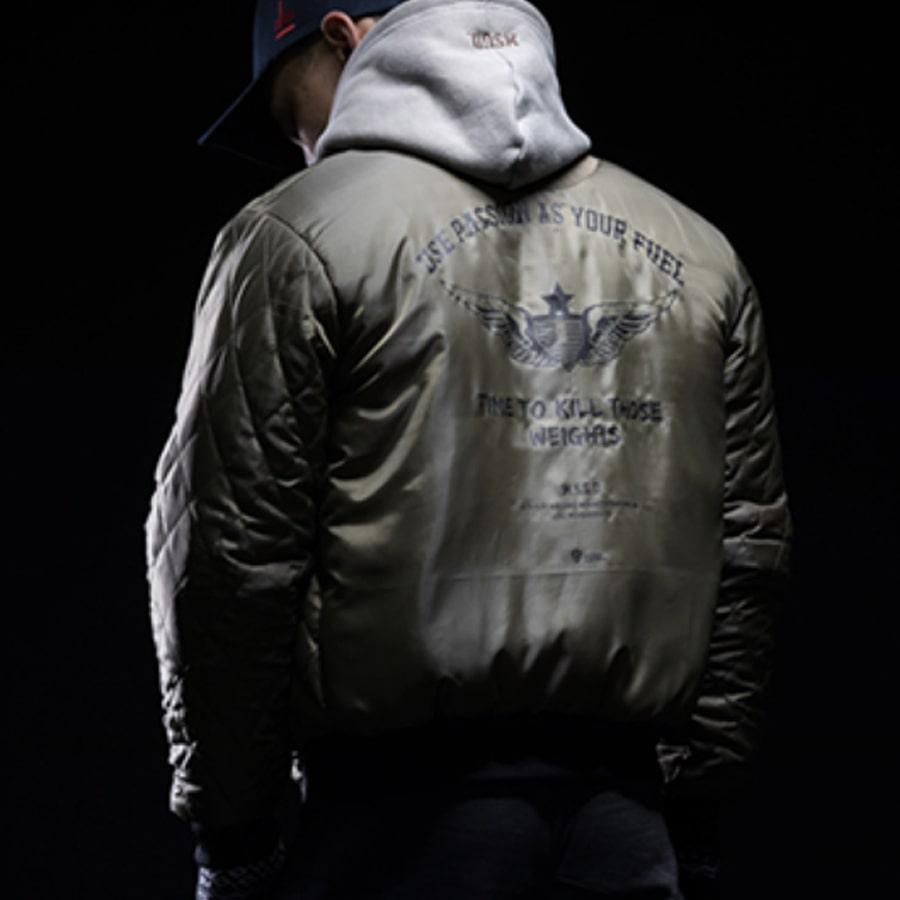 メンズ MA-1タイプ ボンバー ジャケット ｜MEN'S MA-1 TYPE BOMBER JACKET｜秋冬 MA-1 アメカジ ミリタリー リバーシブル ボンバー フライト かっこいい | BOMBER | 03