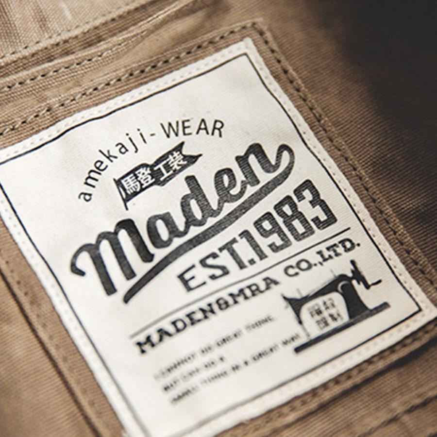 メンズ ヴィンテージ ハードコットン ジャケット ｜MEN'S VINTAGE HARD COTTON JACKET｜ハード コットン メンズ カッコいい ロゴ ジャケット 春 秋 |  | 05