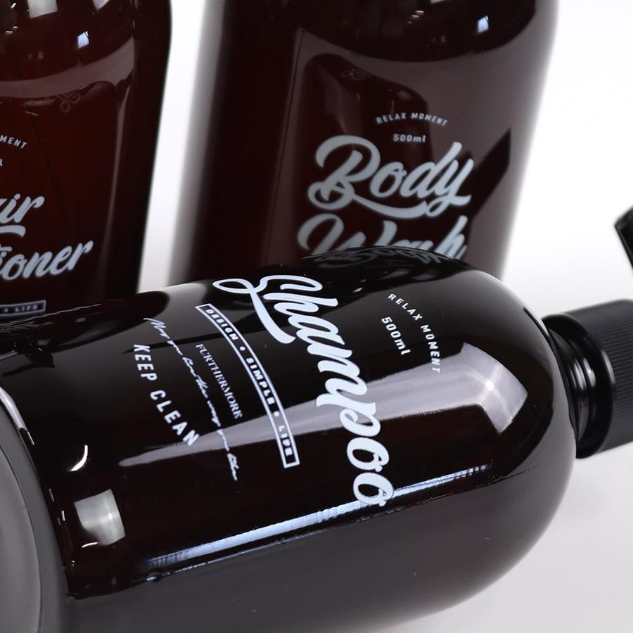 3本セット］シャンプーボトル 詰め替え用ボトル ソープ ディスペンサー