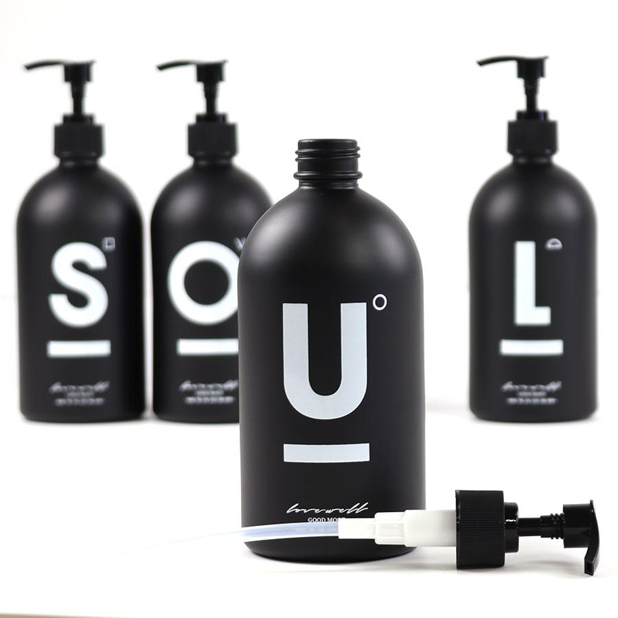 4本セット］詰め替え用ボトル ハンドソープ ソープ ディスペンサー