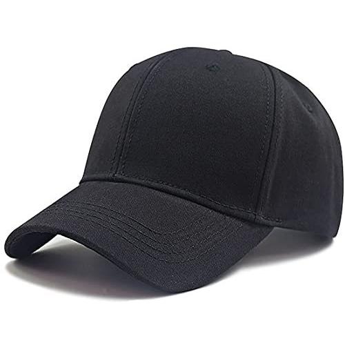 （ラクエスト） Laquest 深め コットン キャップ 帽子 大きいサイズ (ブラックロゴなし)