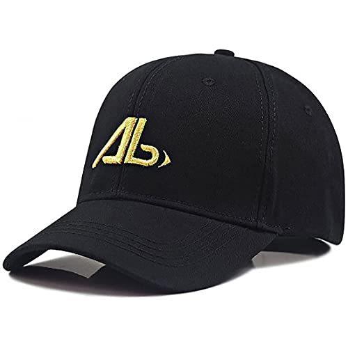 （ラクエスト） Laquest 深め コットン キャップ 帽子 大きいサイズ (ブラックゴールドロゴ)