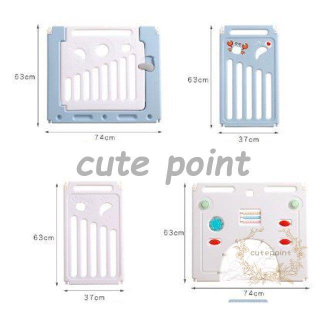 新作商品 ベビーサークル ベビーゲート 折りたたみ おしゃれ プレイヤード プラスチック ドア付き 扉ロック セーフティーゲート 赤ちゃん 柵 安全 長方 