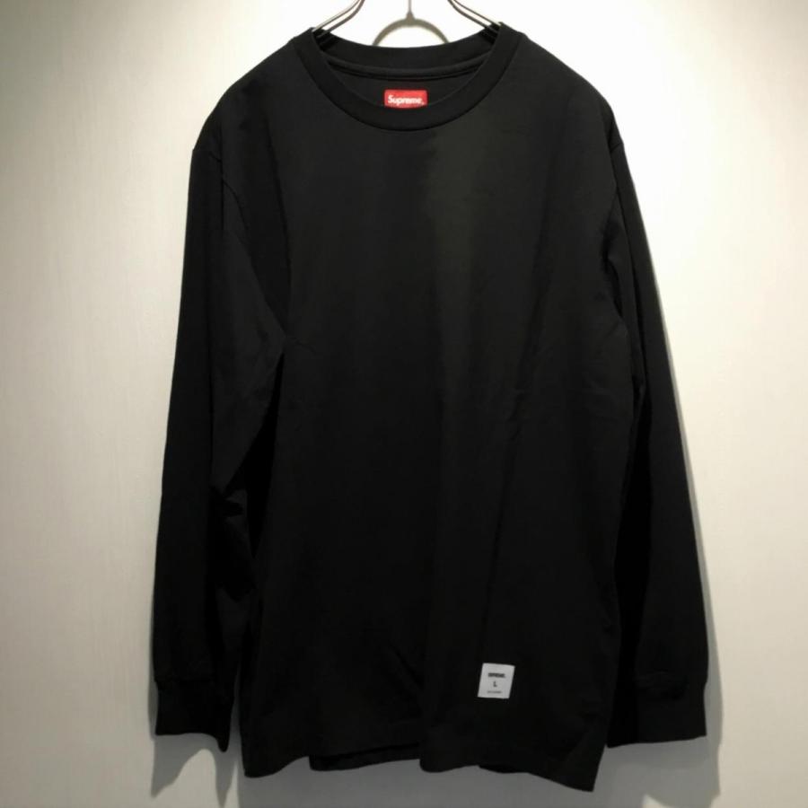 Supreme 19AW Trademark L/S Top【BLACK】 シュプリーム ロングTシャツ 