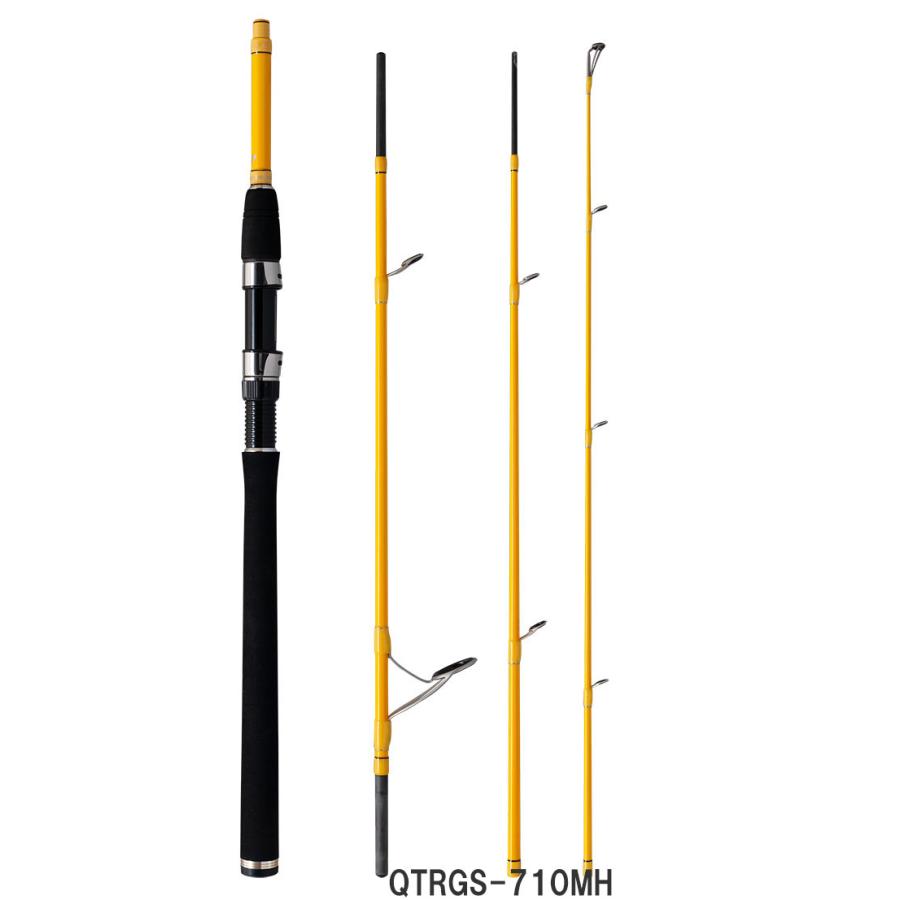 パームス クワトロ QTRGS-77H+ スピニング 1テレスコピック+3ピース