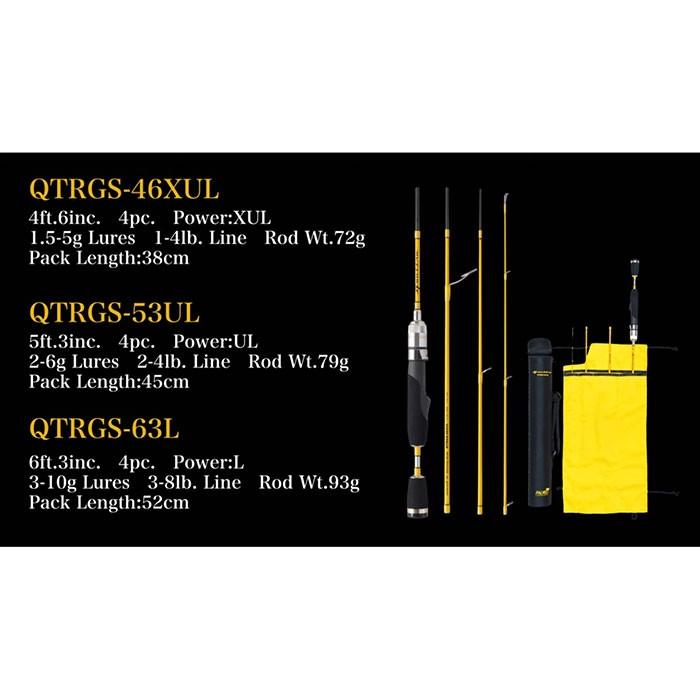 【即納出来ます！】パームス ロッド クワトロ QTRGS-77H+ スピニング 1テレスコピック+3ピース｜6977｜09