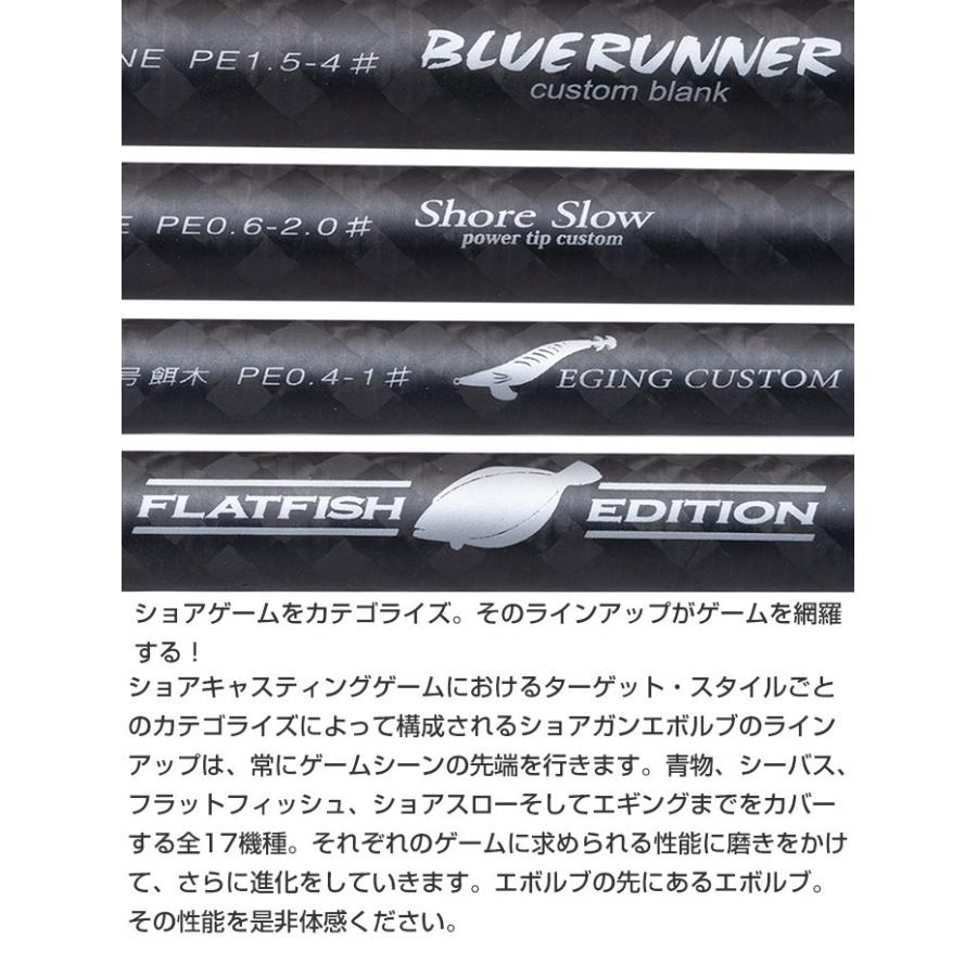 PALMS ショアガン エボルブ シーバスロッド SFTGS-96M 2ピース