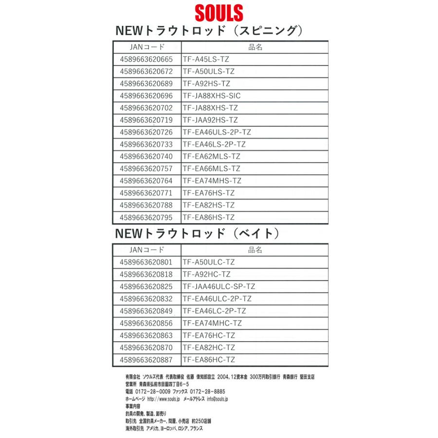 SOULS（ソウルズ） エクスプローラー TF-EA46LS-2P-TZ トルザイト