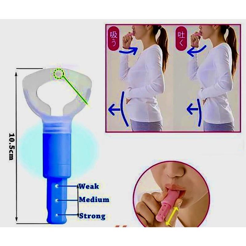 呼吸 肺活量 腹式呼吸 発声 肺機能 水泳 インナーマッスル 横隔膜 ボーカル 歌 唄 ダイエット フィットネス ３段階調節 マラソン Diet 2 雑貨屋 69rock 通販 Yahoo ショッピング