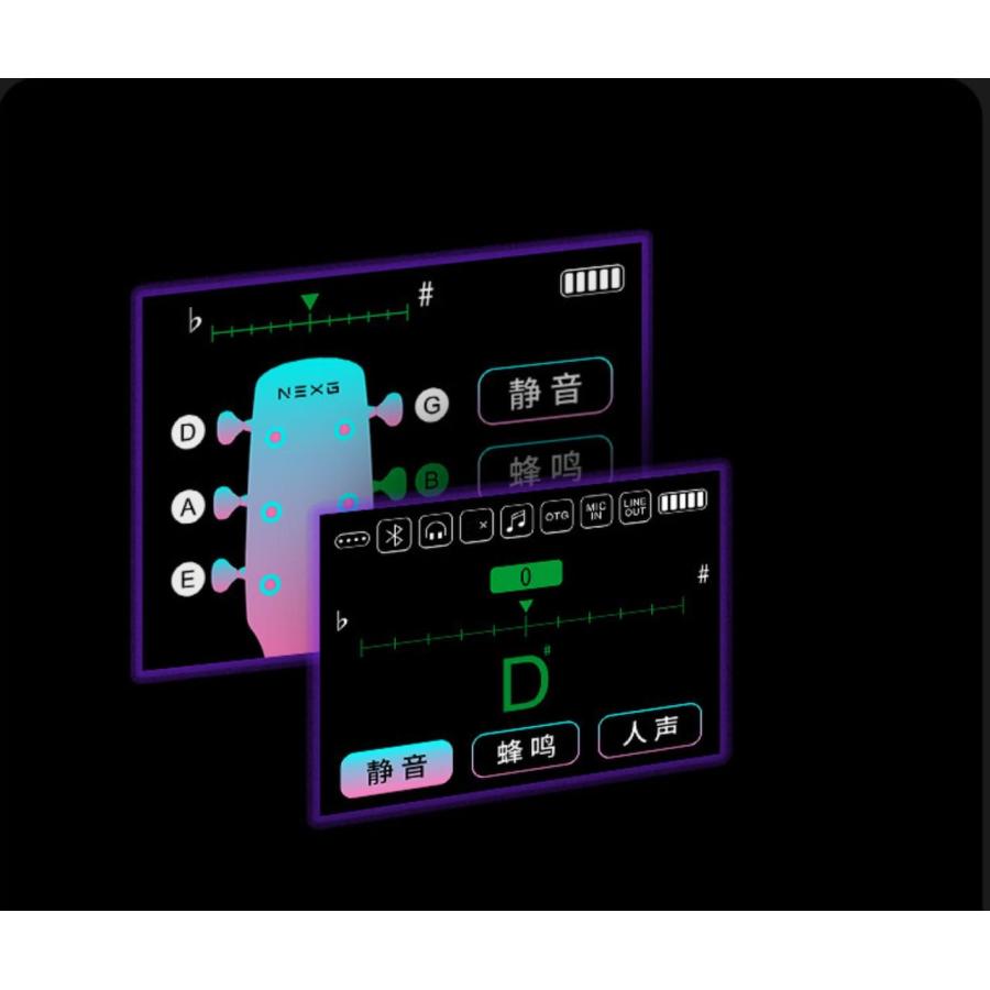 Enya NEXG 2 ギター マイク イヤフォン レンチ 充電セット ホワイト 白