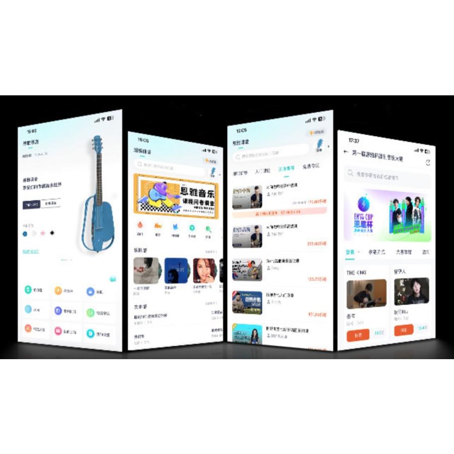 Enya NEXG 2 ギター マイク イヤフォン レンチ 充電セット ホワイト 白