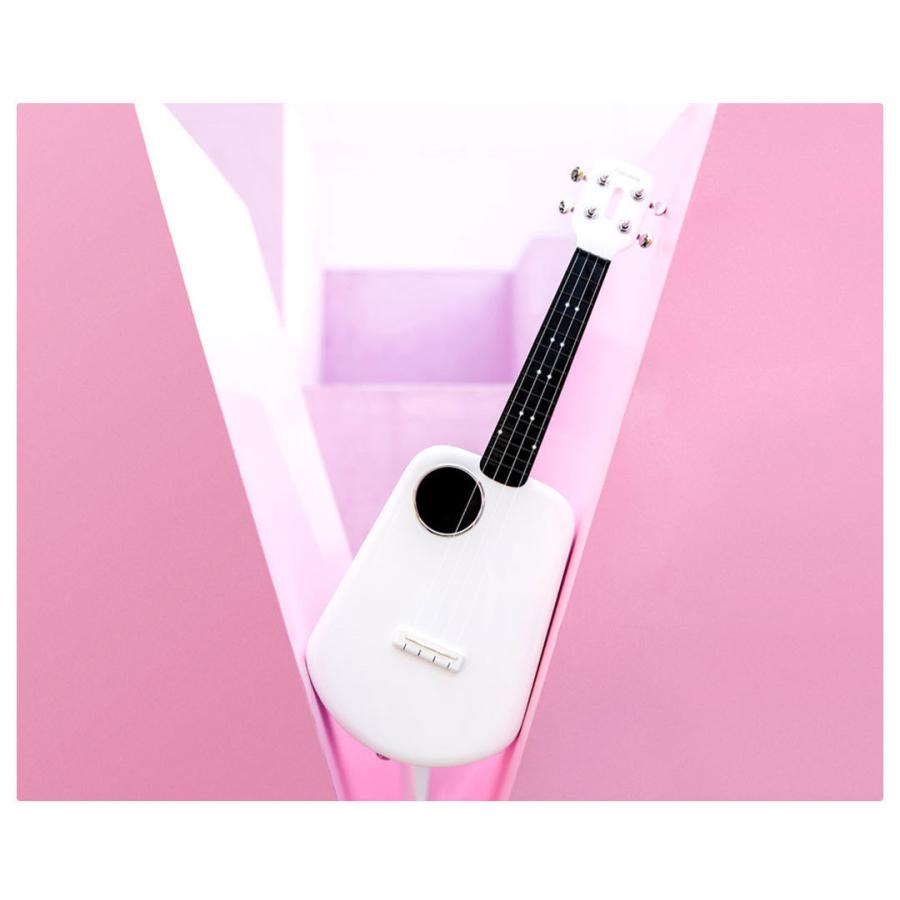 ウクレレ ホワイト 白 楽器 練習 トレーニング 音楽 練習用 初心者用  