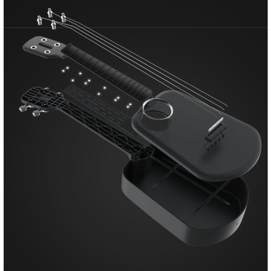 ウクレレ ホワイト 白 楽器 練習 トレーニング 音楽 練習用 初心者用  