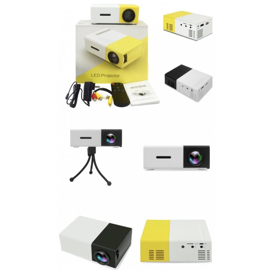 プロジェクター テレビ Tv コンパクト プロジェクタ ホームシアター 白 黒 黄 青 Tv 1 雑貨屋 69rock 通販 Yahoo ショッピング