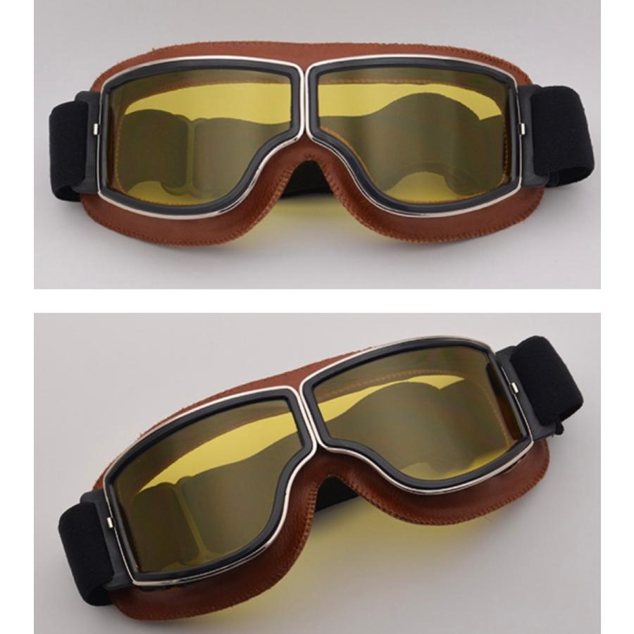 未使用 ゴーグル RAF MARKⅡ GOGGLES 英車 ハーレー 定形外280円対応】バイク ゴーグル クリア・カラーレンズ D/J/K/L