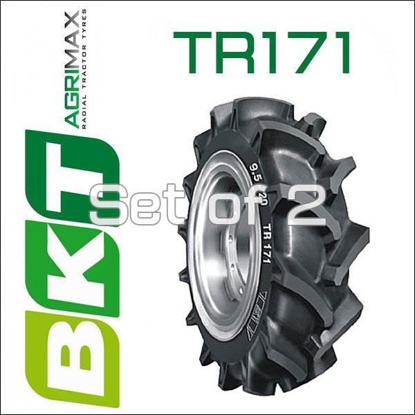 8-18   BKT Tire・TR171 トラクター用ハイラグタイヤ・2本セット