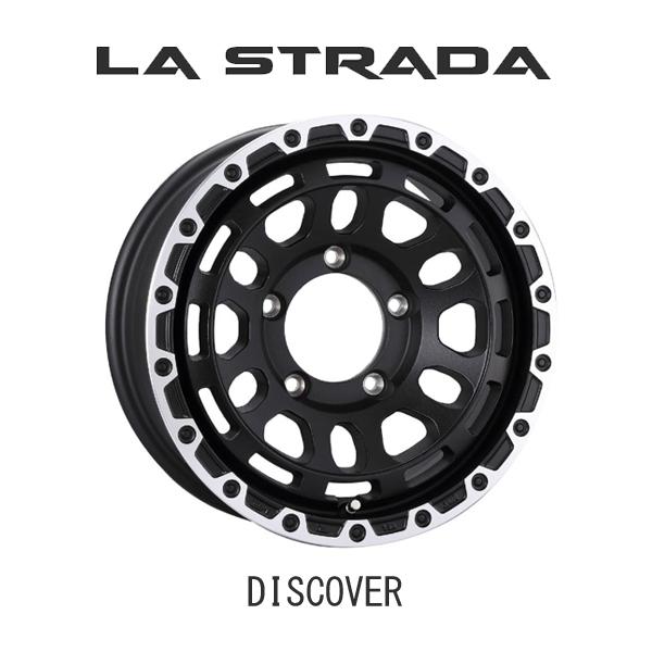 LA STRADA DISCOVER 16インチ ホイール タイヤ ラストラーダ ジムニー シエラ JB74系 『ホイール4本セット』 LA STRADA DISCOVER