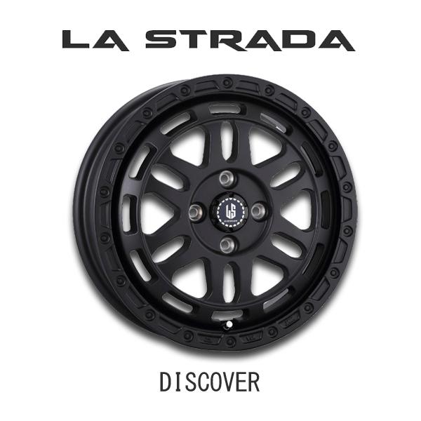 LA STRADA DISCOVER ディスカバー ホイール4本セット』LA STRADA DISCOVER ディスカバー 15×4.5J 4H/100