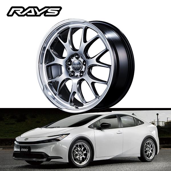RAYS トヨタ TOYOTA プリウス PRIUS 60系【送料無料・4本セット】RAYS