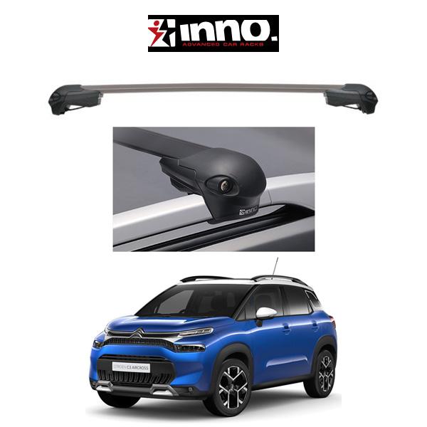 シトロエン 純正 C3 エアクロス(2017-) AIRCROSS ルーフバー INNO シトロエン C3 エアクロス CITROEN AIRCROSS 『車種別セット