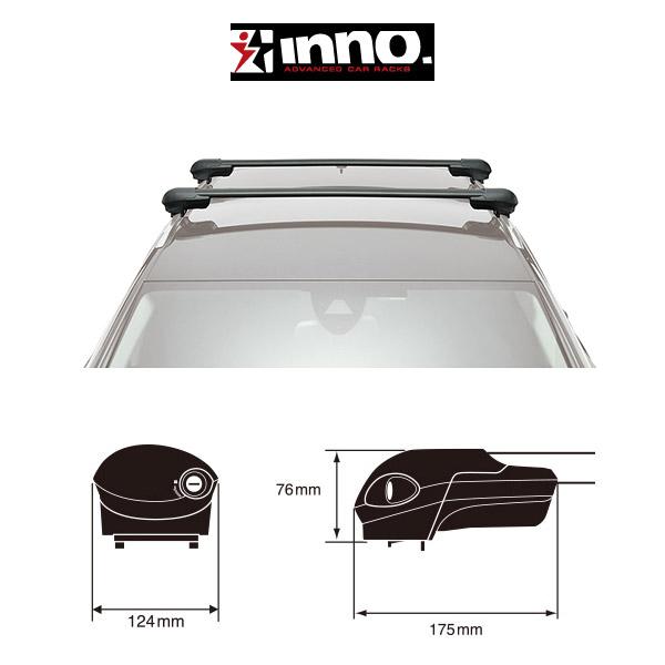 INNO マツダ MAZDA CX-80 フラッシュレール付車 『車種別セット