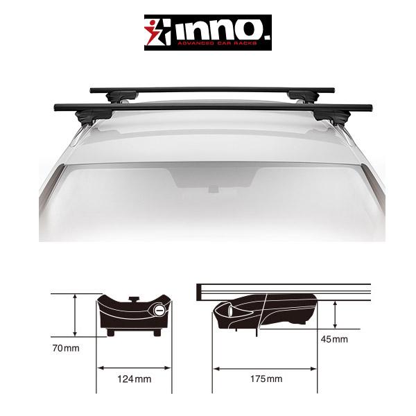 INNO マツダ MAZDA CX-80 フラッシュレール付車 『車種別セット』INNO