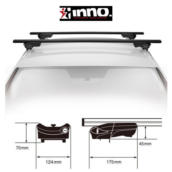 INNO トヨタ RAV4 TOYOTA 64系 フラッシュレール付車 エアロベース
