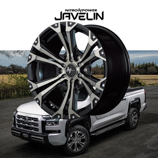 NITRO POWER 『ホイール4本セット』 JAVELIN 17×8.0J 6H 139.7 ET20