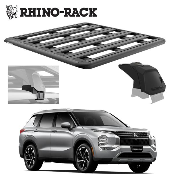 RHINO-RACK（ライノラック） ミツビシ アウトランダー GN0W MITSUBISHI OUTLANDER RHINO RACK ...