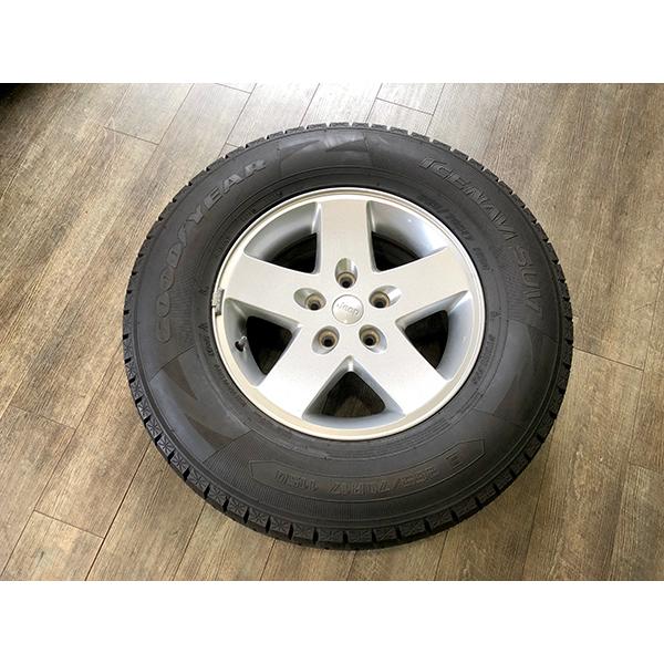 jeep純正　Goodyear 17インチ タイヤ・ホイールセット Jeep JEEP ジープ ラングラー 純正 17インチ グッドイヤー 245