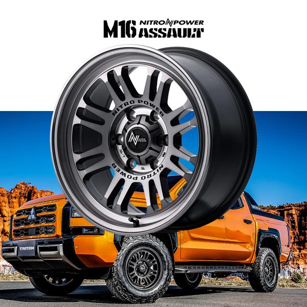 ホイール4本セット』 NITRO POWER M16 ASSAULT 17×8.0J 6H 139.7 ET20