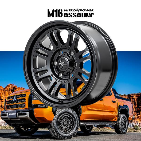 ホイール4本セット』 NITRO POWER M16 ASSAULT 17×8.0J 6H 139.7 ET20
