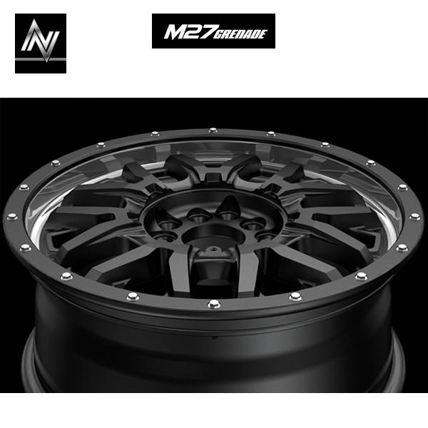 pcd 127 114.3 5H ナイトロパワー ホイール 4本 ラングラー ホイール5本セット NITRO POWER M27 17×7.0J 10H（5Hマルチ