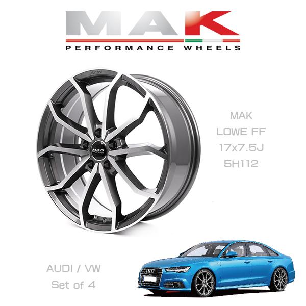 MAK FF SERIES 19インチ タイヤホイール 4本セット ホイール4本セット』MAK WHEELS LOWE FF GM マックホイール レーベFF