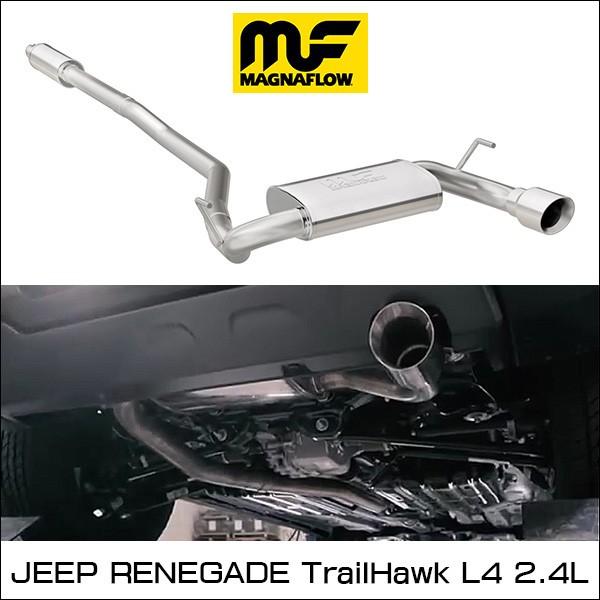 MAGNAFLOW CAT-BACK EXHAUST SYSTEM JEEP RENEGADE TrailHawk L4 2.4L