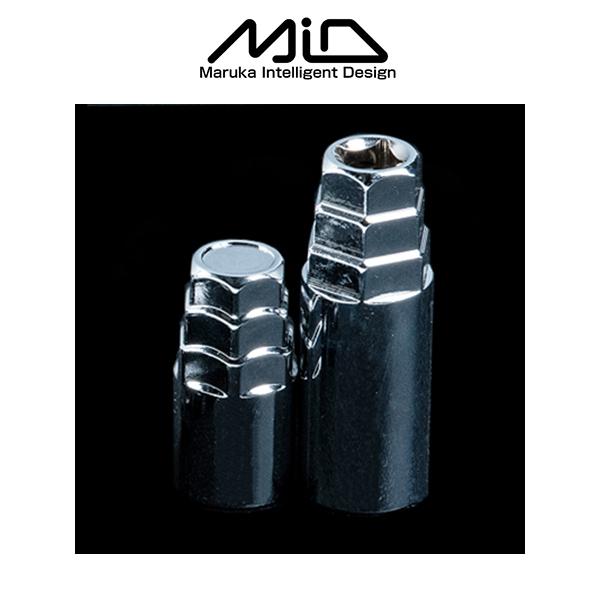 MID 17HEX ナット＆ロック セット L31 24P (6穴用) M12xP1.5 ブラック