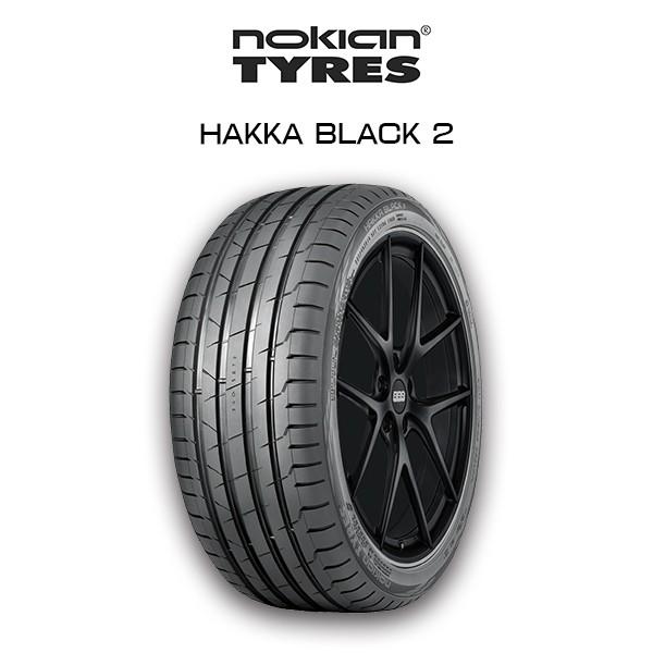 送料無料・nokian HAKKA BLACK 2 245/40R19 Summer Tire ノキアン サマータイヤ メルセデスベンツ アウディ 他