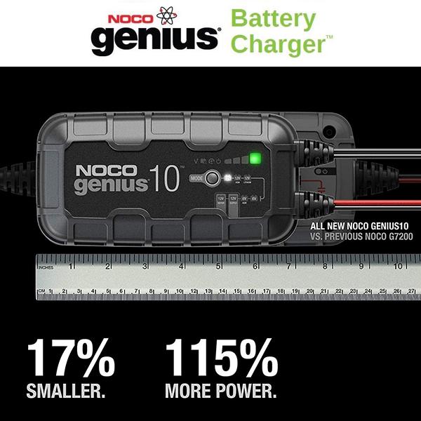 NOCO（ノコ） バッテリーチャージャー G10JP 6V&12V 充電電流10000mA