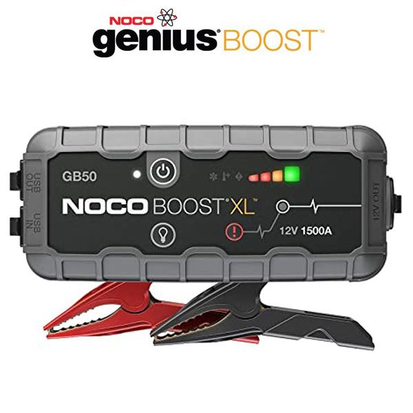 NOCO（ノコ） ジャンプスターター GB50　12V 1500A 容量3150mAh　ブーストプラス LEDライト付き アメ車