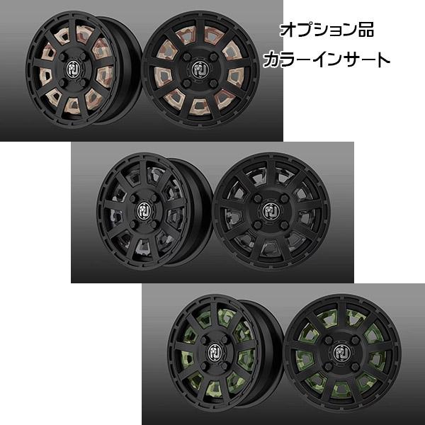 新品RIVAIアルミホイール+新品DUNLOPGRANTREK4本セット ホイール4本セット』 RIVAI OFFROAD Plastic Bomb リヴァイオフロード