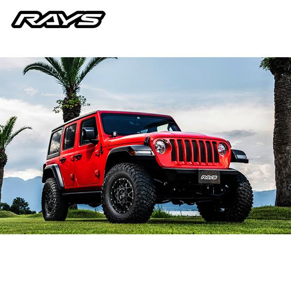 送料無料・5本セット RAYS レイズ ホイール DAYTONA M8 17x7J +40 5H/127 JEEP JL/JK ラングラー 専用設計｜6degrees｜02