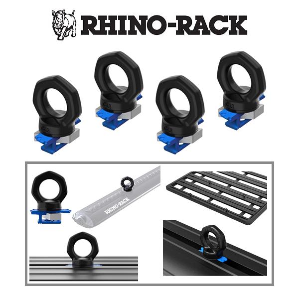 RHINO-RACK（ライノラック） RHINO RACK EYE BOLTS WITH ZWIFLOC (4PCS