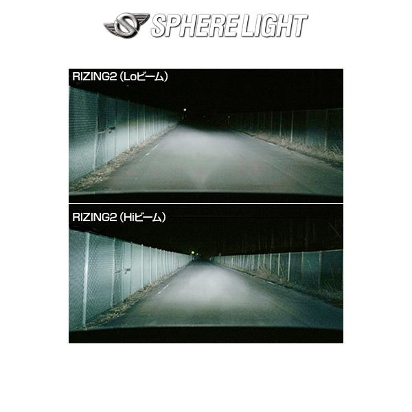 SPHERE LIGHT（スフィアライト） H7 SPHERELIGHT RIZING2 4500K 12V用