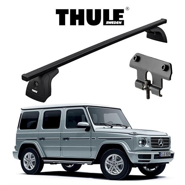 史上最も激安 メルセデスベンツ Gクラス 19y W463 スクエアバー ルーフラック 車種別セット Thule Base Carriers スーリーベースキャリア キャリアラック パーツ 人気が高い Kuljic Com