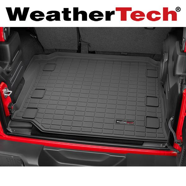 ジープ　ラングラーアンリミテッド スポーツ（2018年〜JLラングラー） WeatherTech/ウェザーテック カーゴライナー ラゲッジマット（ブラック） | 